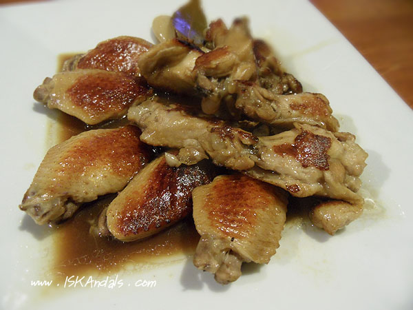 Pan-fried Adobo Chicken Wings