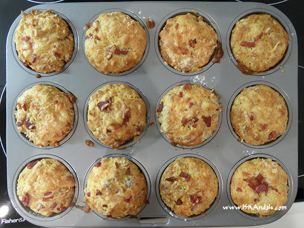 Bacon & Cheese Muffins