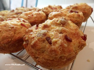 Bacon & Cheese Muffins